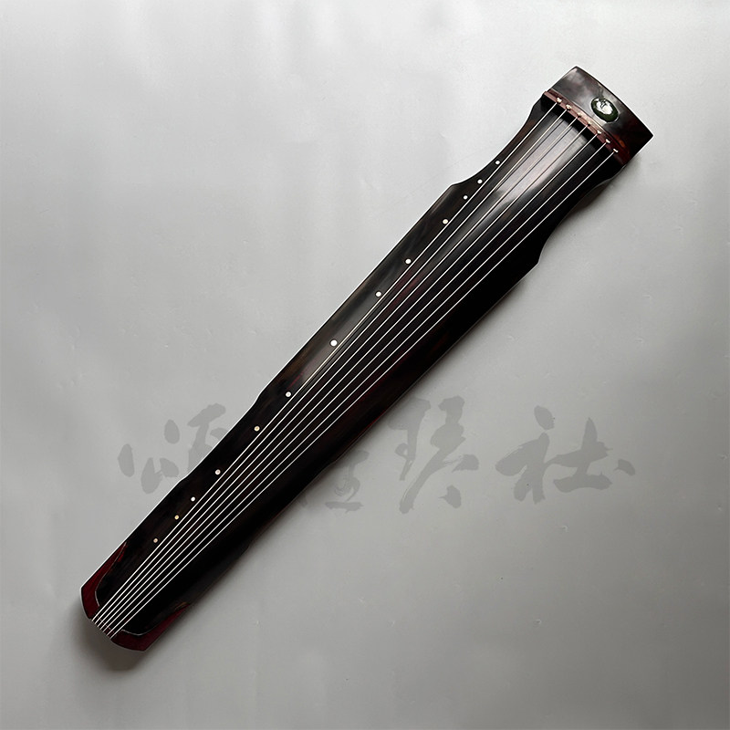 「颂雅琴社」何明威亲斫 仲尼式古琴 馆藏现货
