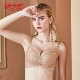 依之妮摩登内衣无钢圈中厚4排扣小胸显大乳胶调整型文胸M1317J8A2
