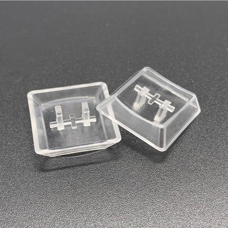 KAIHUA KAILH CHOCOLATE SHORT AXIS MECHANICAL KEYBOARD DEDICATED KEYCAPS BLACK AND WHITE TRANSPARENT DIY ULTRA-THIN KEYCAPS 8