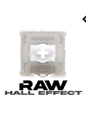 Geonworks RAW HE Switch磁轴RGB导光柱wooting磁轴游戏键盘轴体