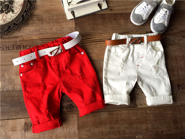 Pantalon garcon en Toile de coton - Ref 2054435 Image 4
