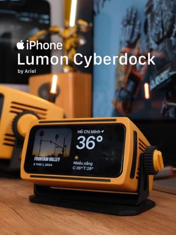 Brutalist Utility: Why the Lumon 3D-Printed Transformers Dock is the B-Side Your Desk Needs