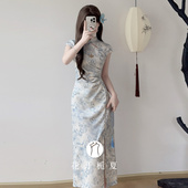 少女连衣裙2 国风改良年轻款 掐腰旗袍2026春夏新中式 特别漂亮