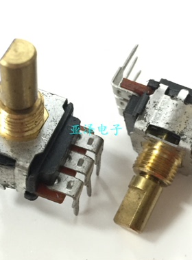 美国CTS编码器带开关16定位数VAA5F161B2轴长15MM带按动开关