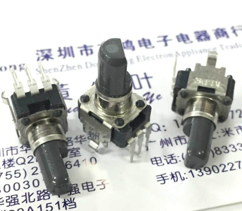 日本alps阿尔卑斯电位器b10k中心