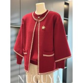 针织衫 秋装 套装 冬季 中老年女装 洋气妈妈装 婆婆装 新款 毛衣两件套