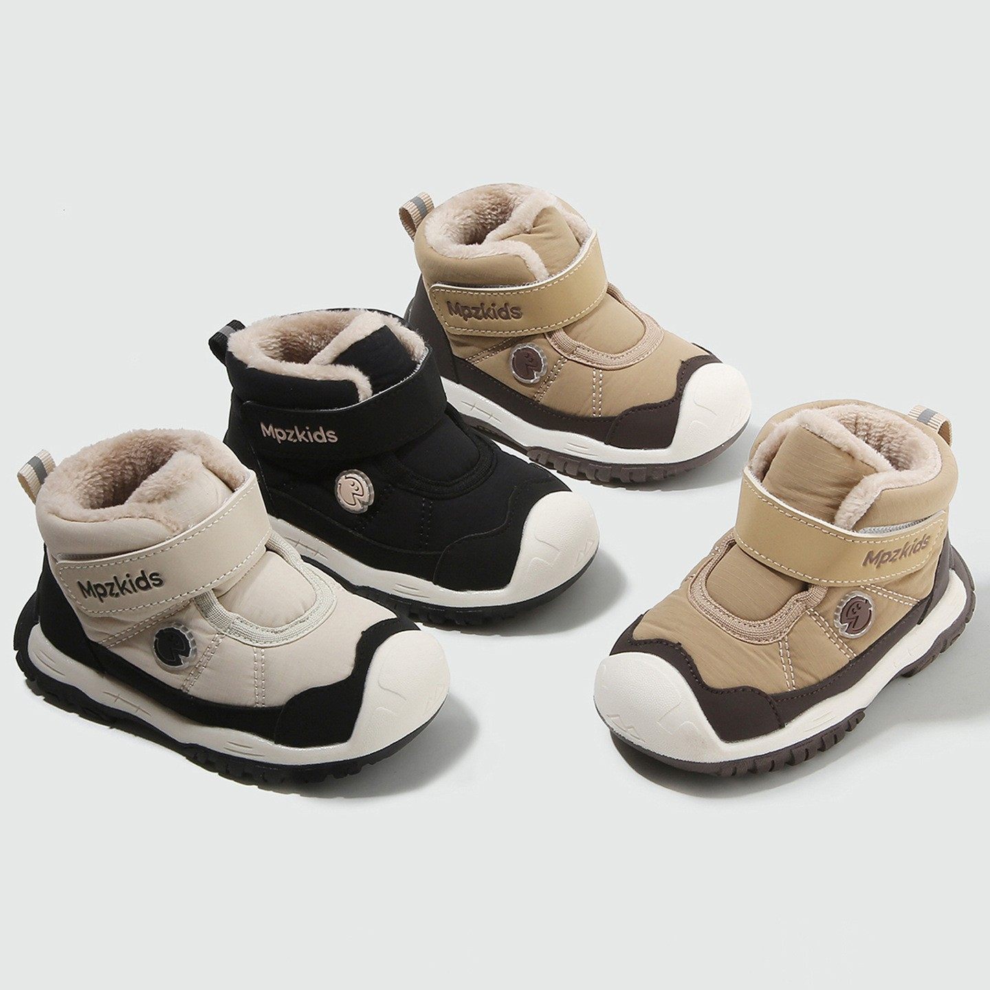 儿童雪地靴女童棉靴子中筒防滑耐磨男童冬季加绒加厚防水棉鞋,童鞋/婴儿鞋/亲子鞋,雪地靴,淘宝优惠券,粉丝福利购,淘宝优惠卷