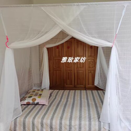 厂家白色卧室棉纱防蚊全年龄