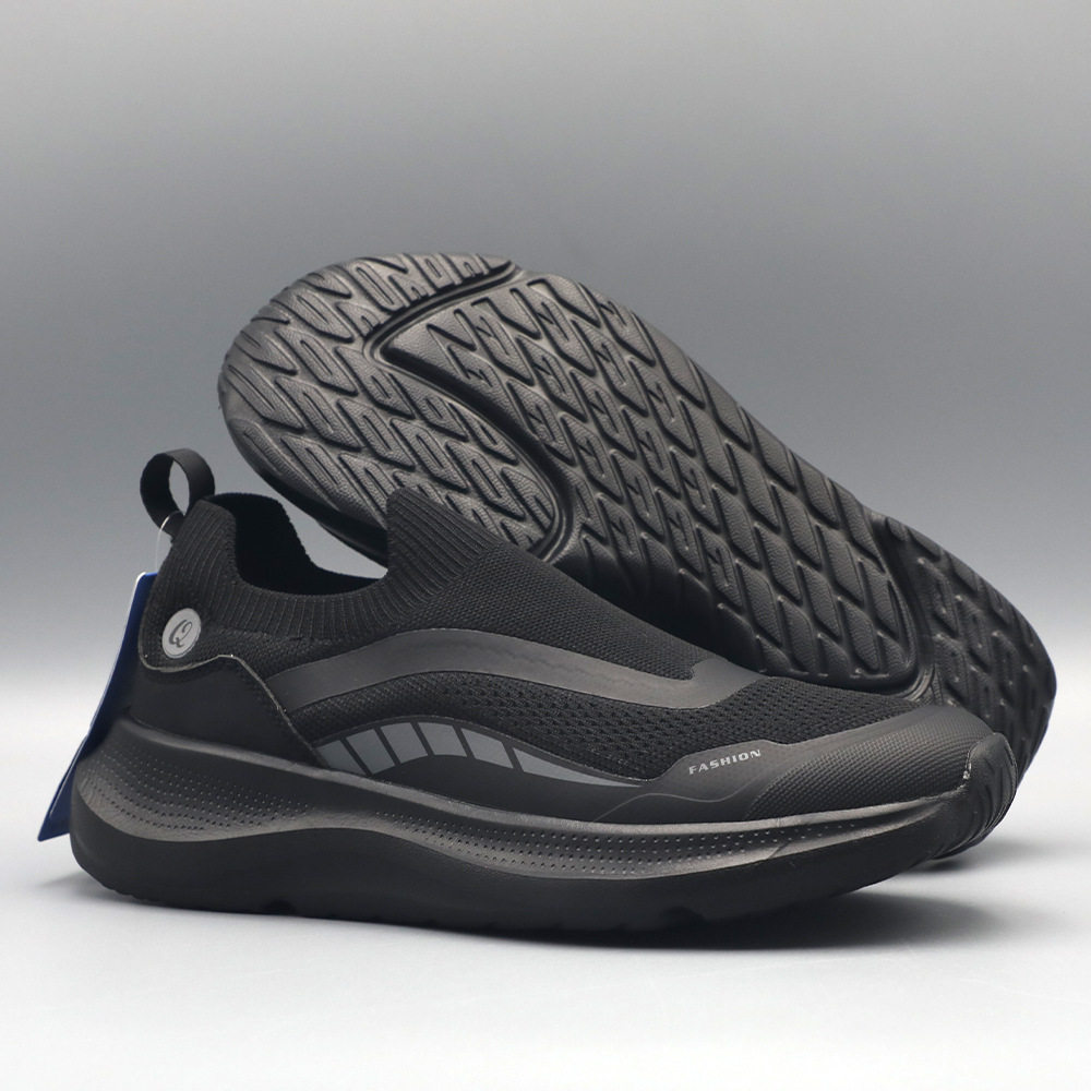 外贸单夏季飞织休闲男女鞋一脚蹬套脚休闲网面透气厚底缓震健步鞋,流行男鞋,单鞋,淘宝优惠券,粉丝福利购,淘宝优惠卷