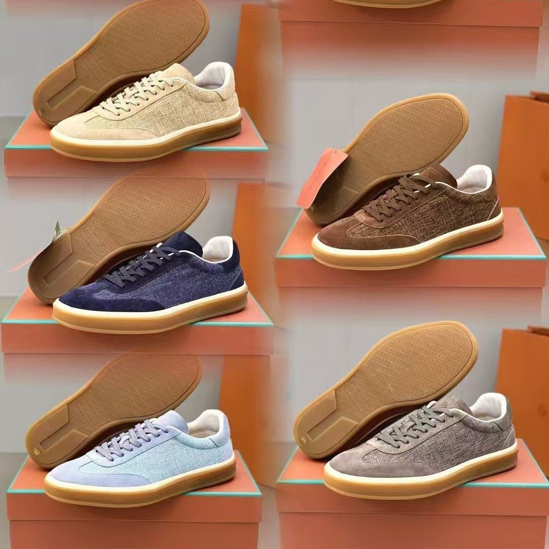 【莲花丝纤维】新款LP德训鞋经典拼色休闲舒适透气男式板鞋