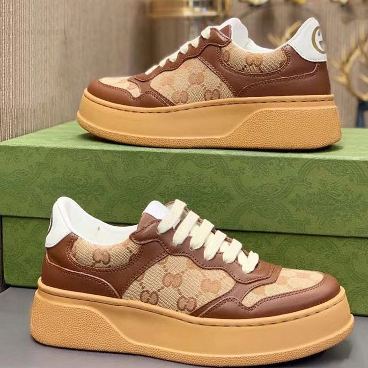 G家饼干小白鞋女圆头松糕厚底百搭增高休闲情侣板鞋百搭运动男鞋,女鞋,时尚休闲鞋,淘宝优惠券,粉丝福利购,淘宝优惠卷