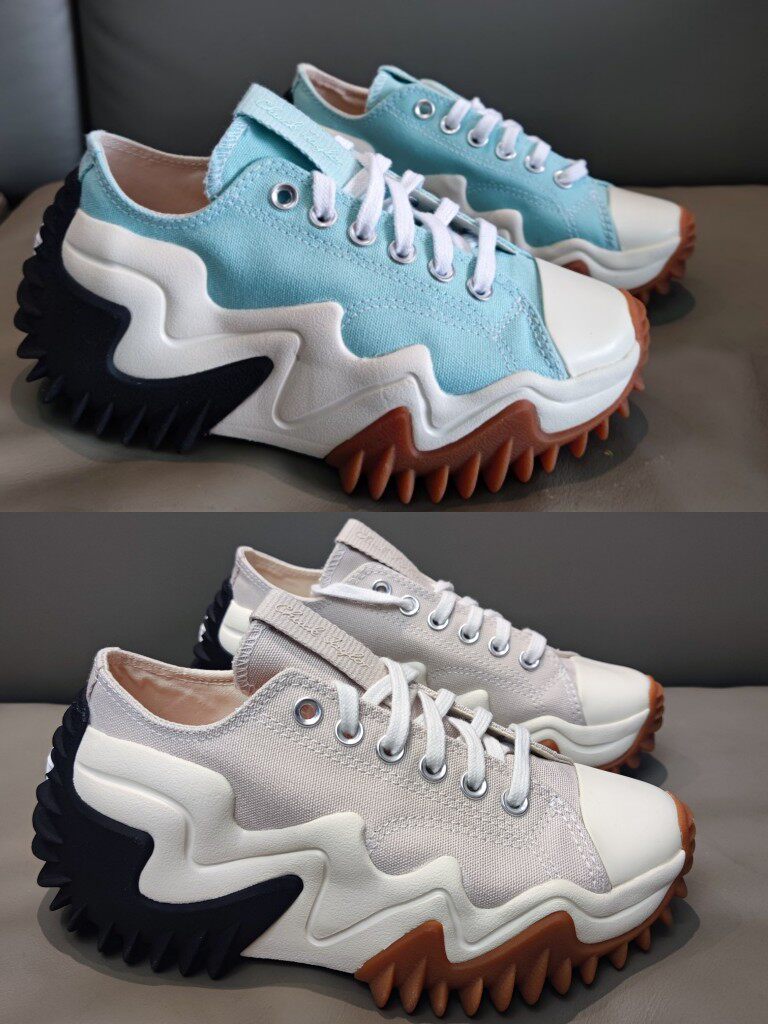 匡威 run star motion platform 增高厚底帆布鞋 a01175c a02299c