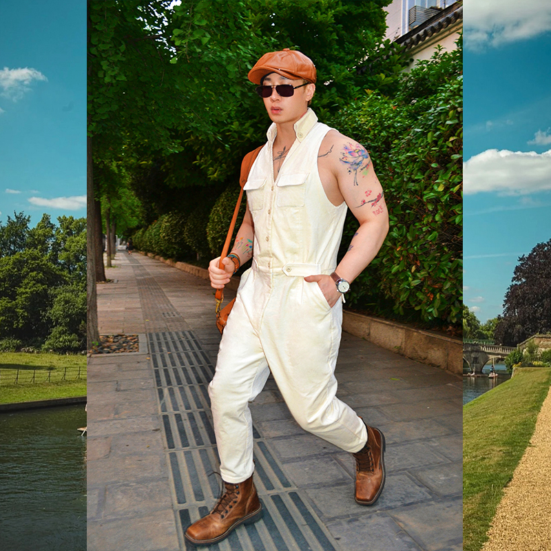 BUDDYBODY美式复古工装连体裤