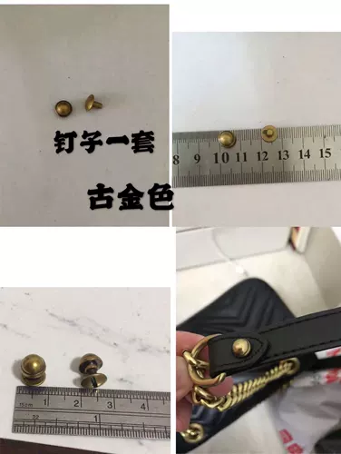 Золотые высококлассные аксессуары, сумка, аксессуар для сумки, бретели, с печатью вашего логотипа