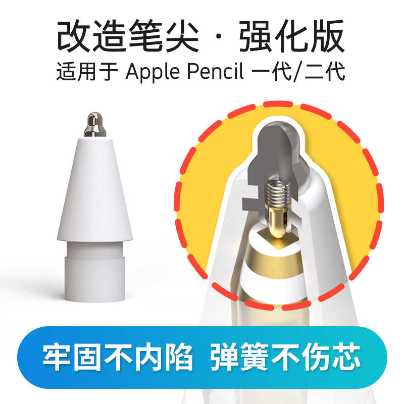 Apple Pencil 改造笔尖 MUMEE类纸膜专用 针管笔尖Pen