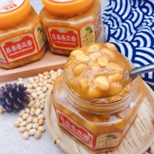 昌泰香豆酱450g 炒菜蒸鱼豆瓣酱 正宗潮汕普宁微辣黄豆酱蘸酱调味