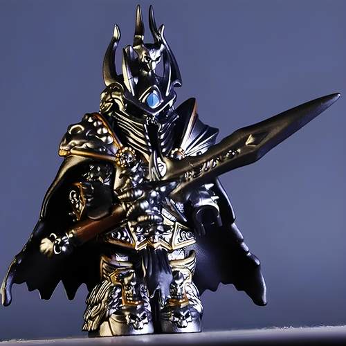 魔兽世界巫妖王霜之哀伤积木人仔