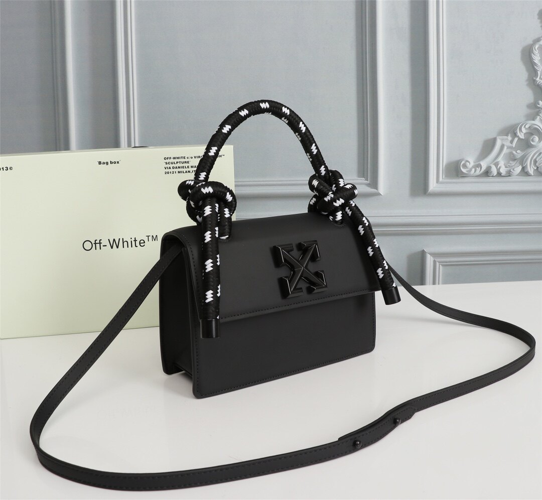 OFF WHITE 20SS 字母涂鸦箭头jitney1.4 单肩斜跨手提女包OW2.8