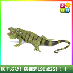 Safari 美国 鬣鳞蜥 蜥蜴 28CM 仿真野生爬行动物模型玩具 267729