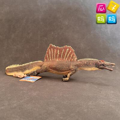英国collecta我你他 棘龙游泳仿真远古古兽恐龙动物模型玩具88944