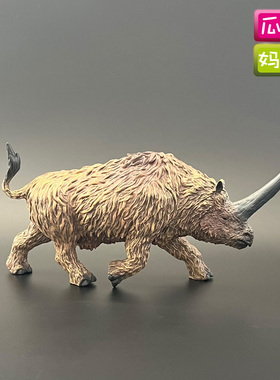 collecta我你他板齿犀仿真远古恐龙古兽动物模型儿童玩具88858