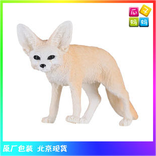 MOJOFUN 耳廓狐2022年仿真丛林野生动物模型儿童玩具381055