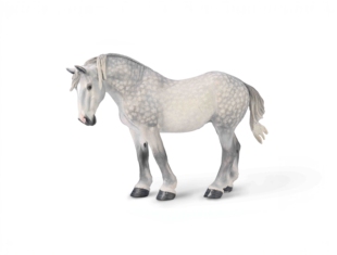 Collecta2025新品佩尔什母马仿真马术农场动物模型玩具80029