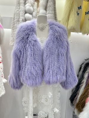 新款皮草外套韩版宽松休闲时尚