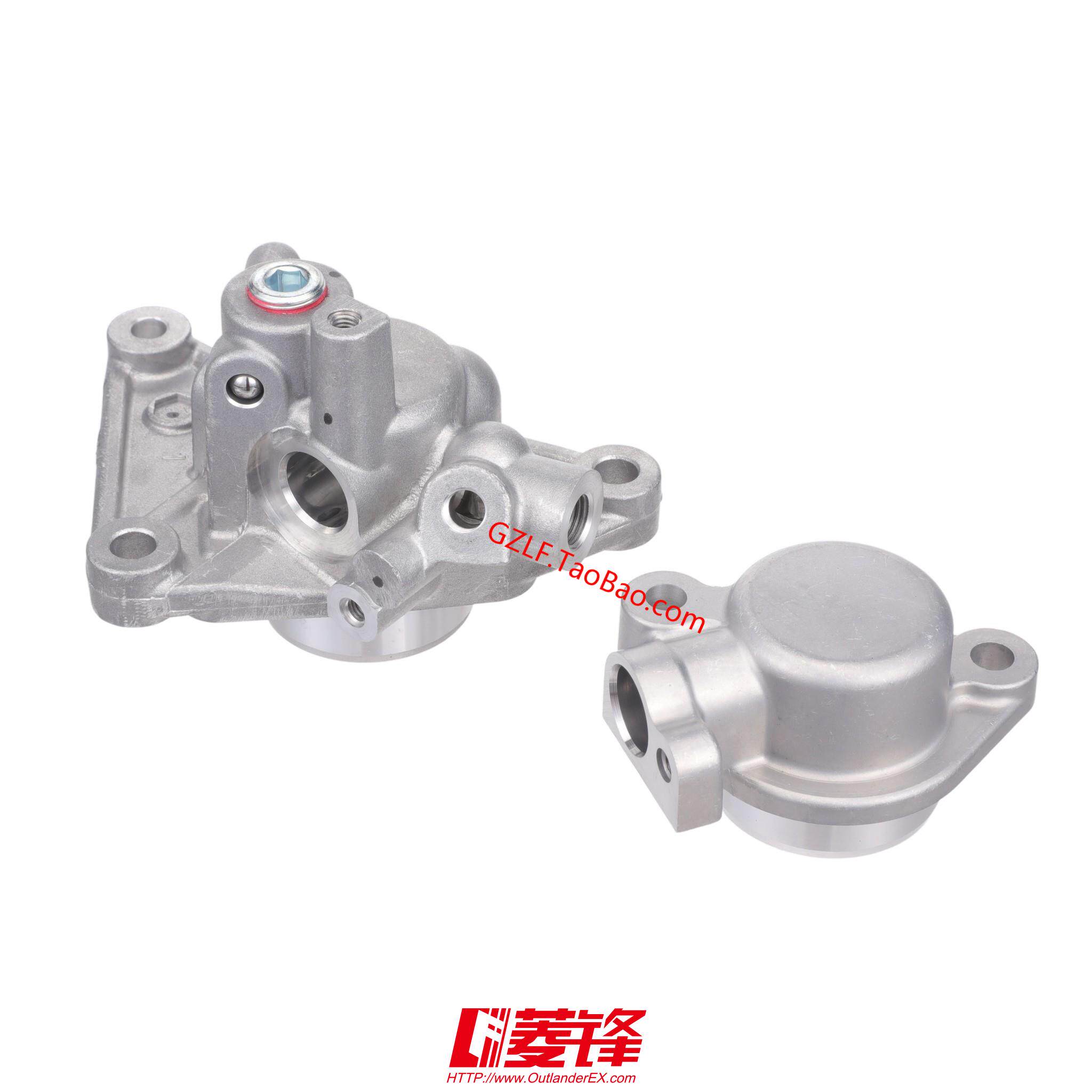 帕杰罗V87缸盖后盖/V97凸轮轴传感器支架/V87机油可控制发底座 - 实物图