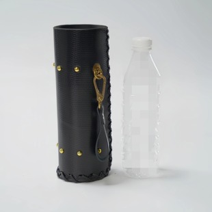 中国甲胄配件植鞣武装带负重带兵器携行带水壶