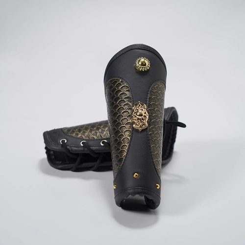 折冲府汉服鱼鳞纹护臂