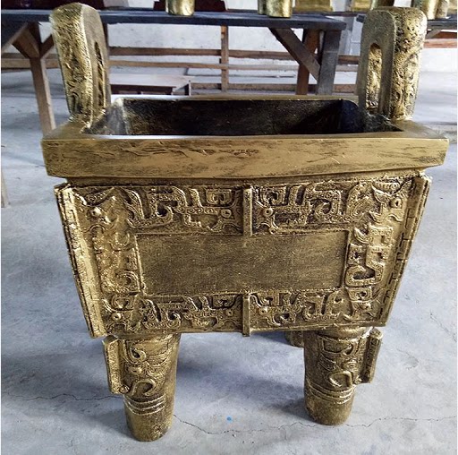 司母戊鼎模型 历史教室 教学模型历史模型 教具 仿古 仿铜