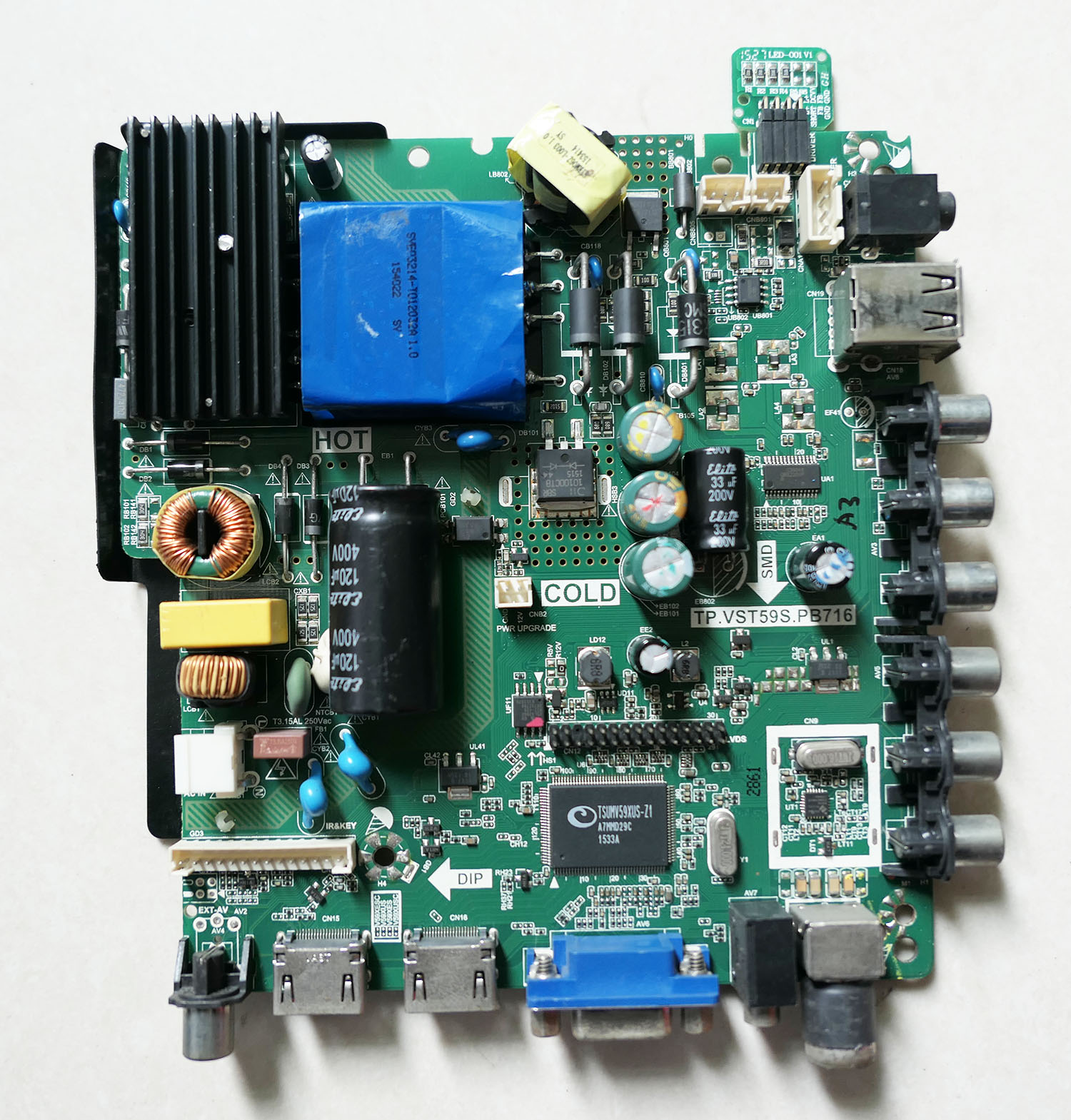 三合一组装主板TP.VST59S.PB716