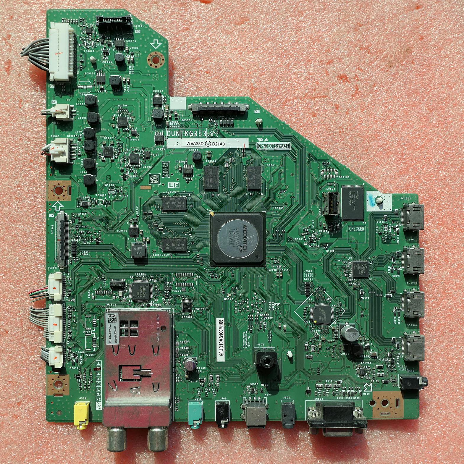 夏普液晶电视主板QPWBXG353WJZZ