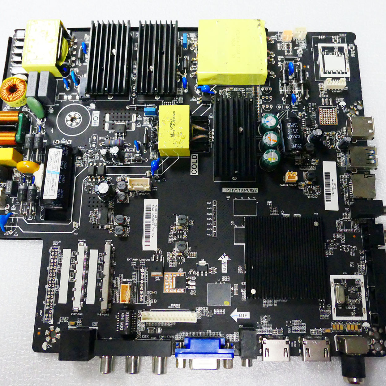 三合一电视机主板TP.HV510.PC822