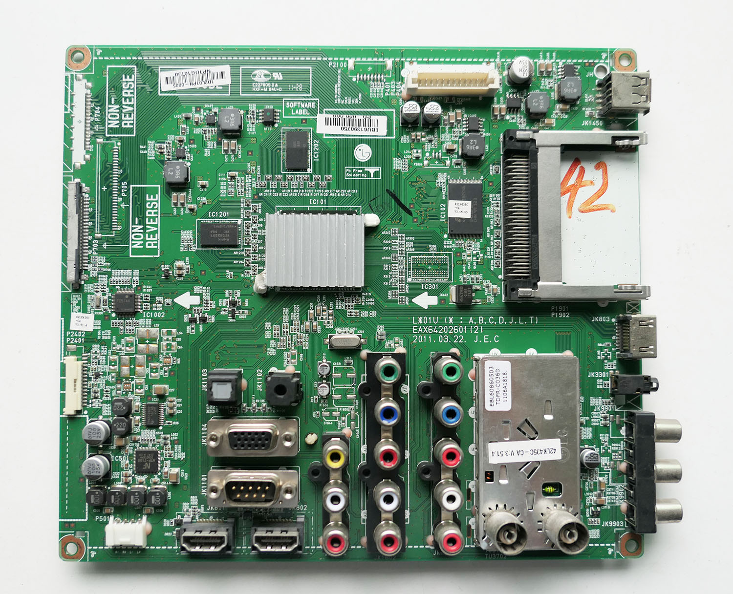 LG液晶电视机主板EAX64202601