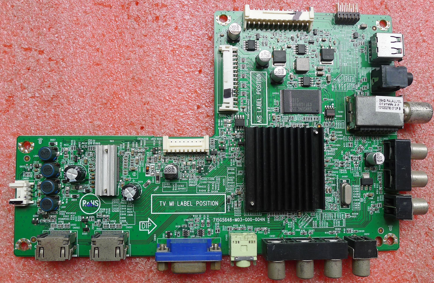 原装海尔LED32A30 LE32G3000液晶电视主板 715G5848-M1B-000-004K 电子元器件市场 排线/柔性电路板（FPC） 原图主图