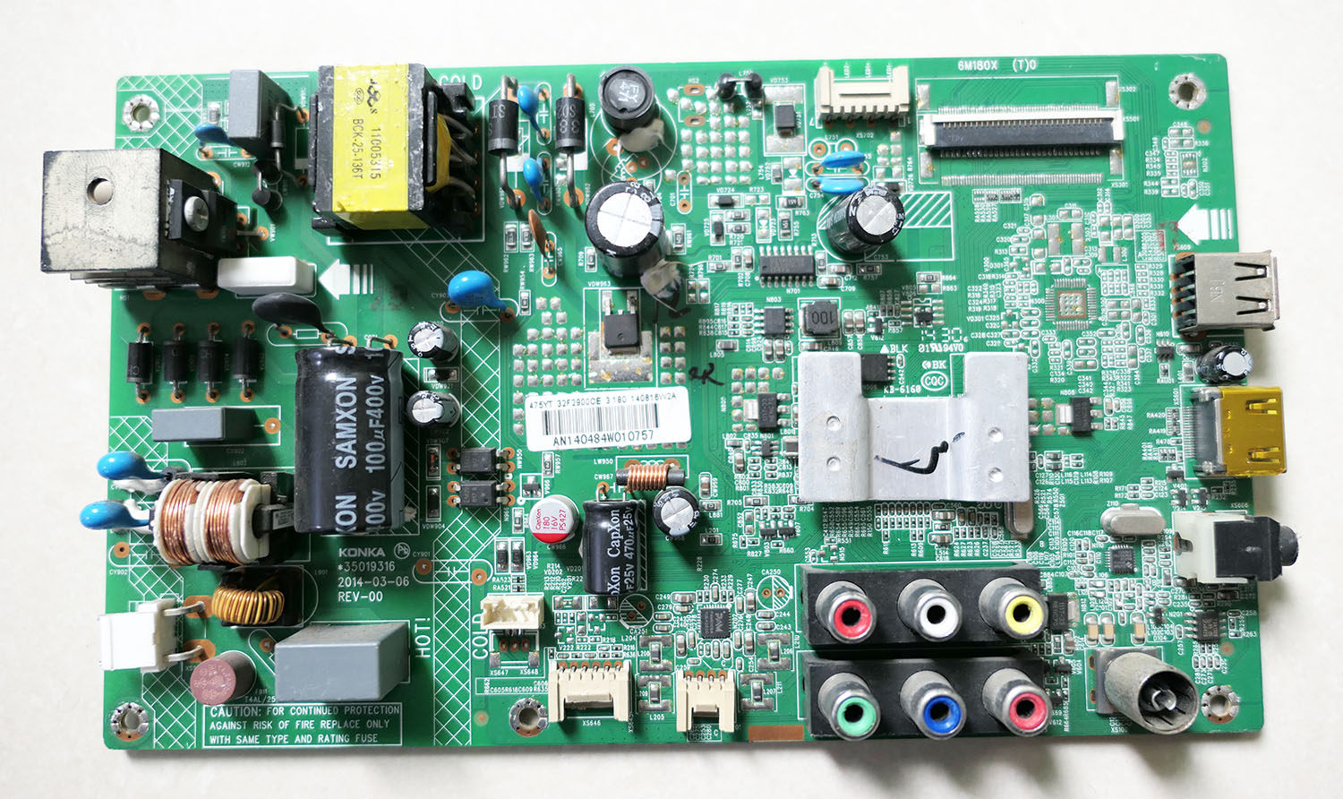 原装康佳液晶电视主板电路板led32e330c/f/1100cf2900ce 35019316