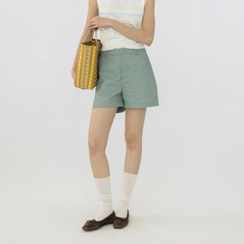 LLANO冰岛苔原工装短裤女夏