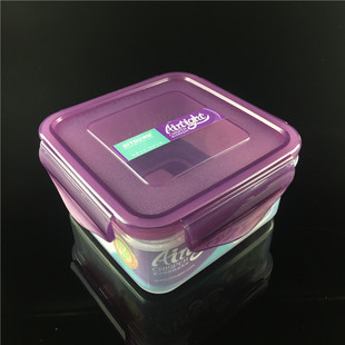 SP0373 400ML冰箱保鲜盒密封盒小号酱料盒子食品罐食物密实盒子