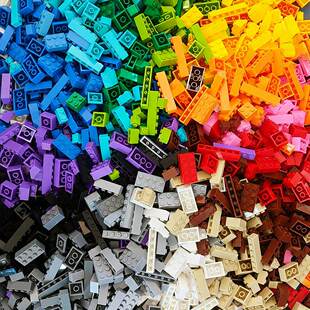 积木拼装玩具网红小颗粒散装儿童男女孩子兼容乐高6 12岁中等颗粒