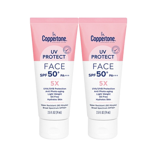 Coppertone确美同水宝宝面部防晒霜臻效光护保湿清透户外游泳临期