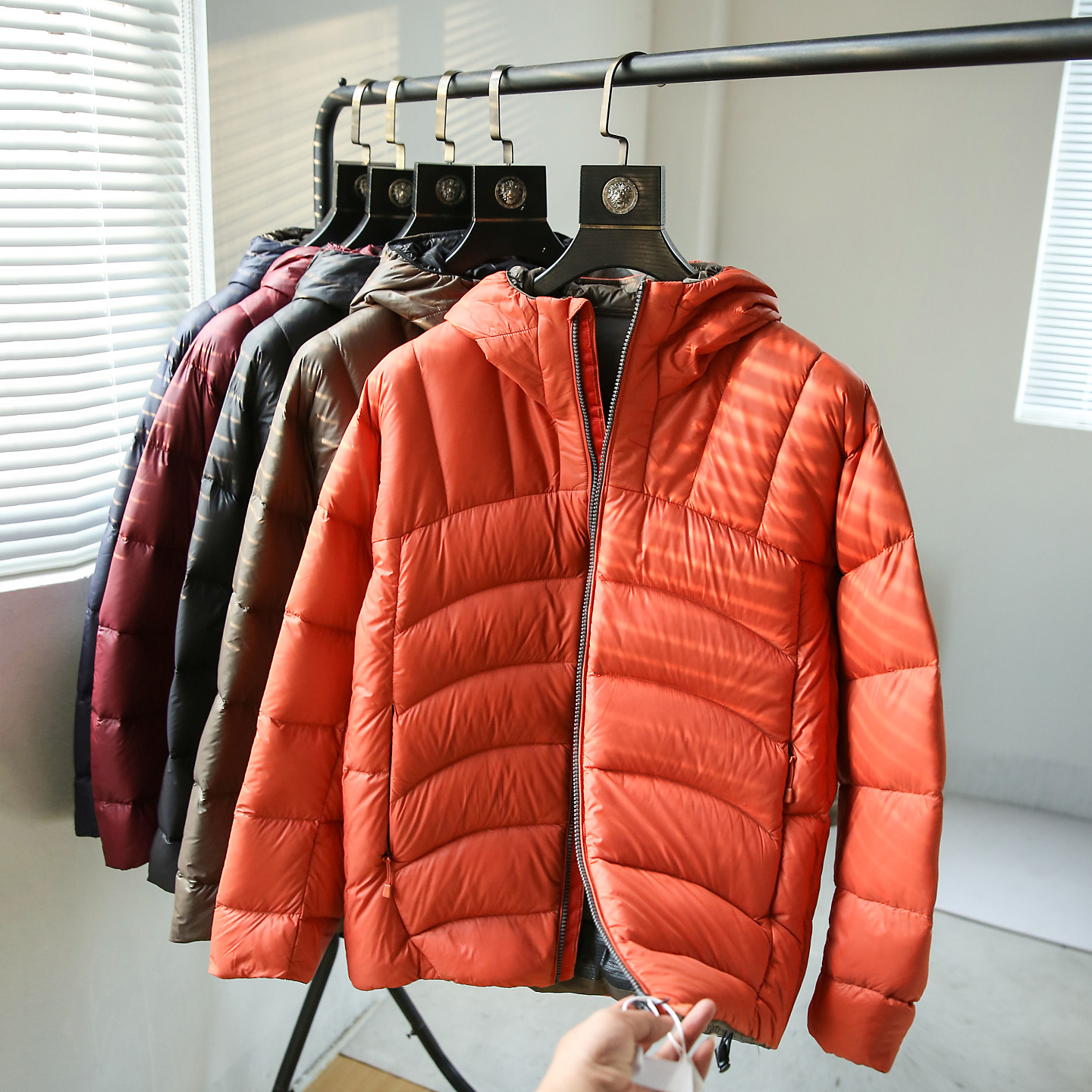 冬季新款男女情侣款羽绒服外套