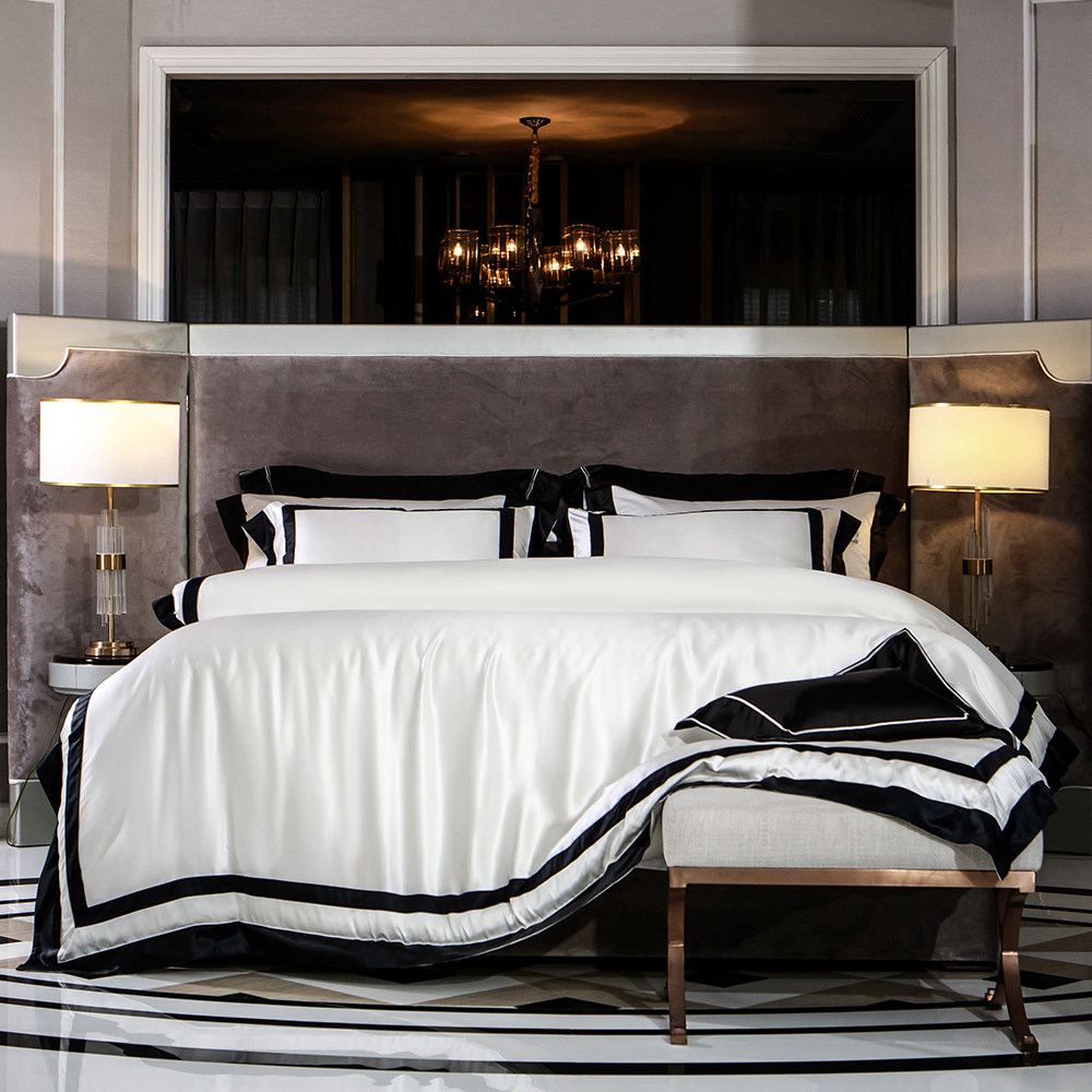 苏迷高端30姆米真丝四件套100%桑蚕丝床单被套奢华简约床上用品,床上用品,床品套件/四件套/多件套,淘宝优惠券,粉丝福利购,淘宝优惠卷