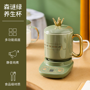 全陶瓷保健养生电热杯玻璃养生壶煎药壶煮粥煲汤煮花茶煲汤电陶炉