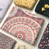 手工手作面料 睡衣服装 细腻柔滑棉绸人造棉纯棉布 夏连衣裙子长裤