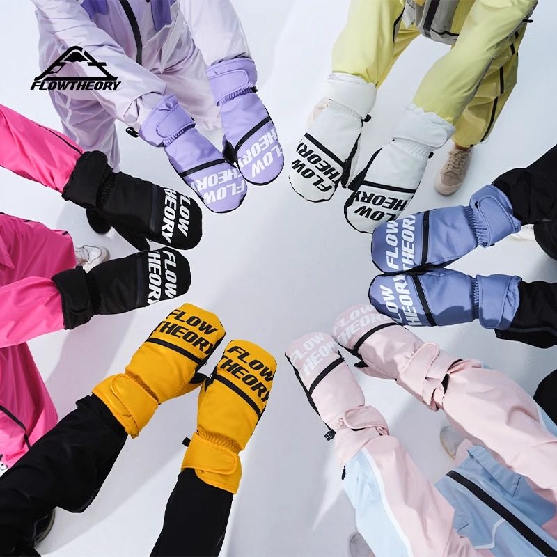 FlowTheory全掌凯夫拉内五指滑雪专业手套男女同款冬季保暖耐磨,户外/登山/野营/旅行用品,滑雪手套,淘宝优惠券,粉丝福利购,淘宝优惠卷