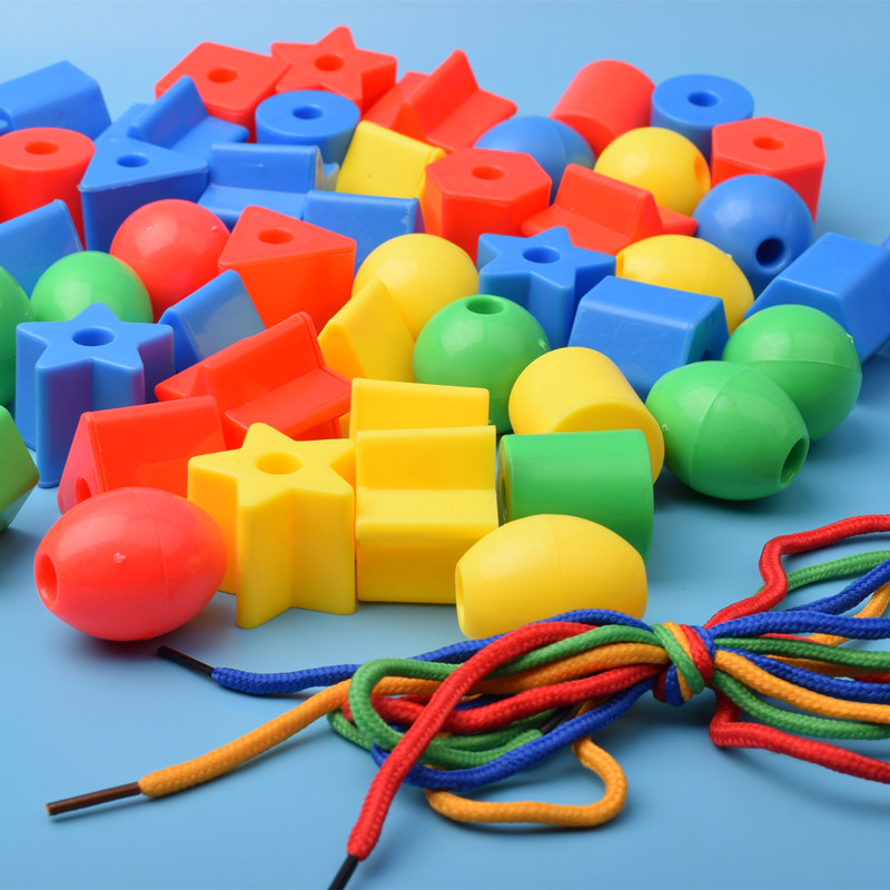 串珠玩具穿线珠子幼儿园