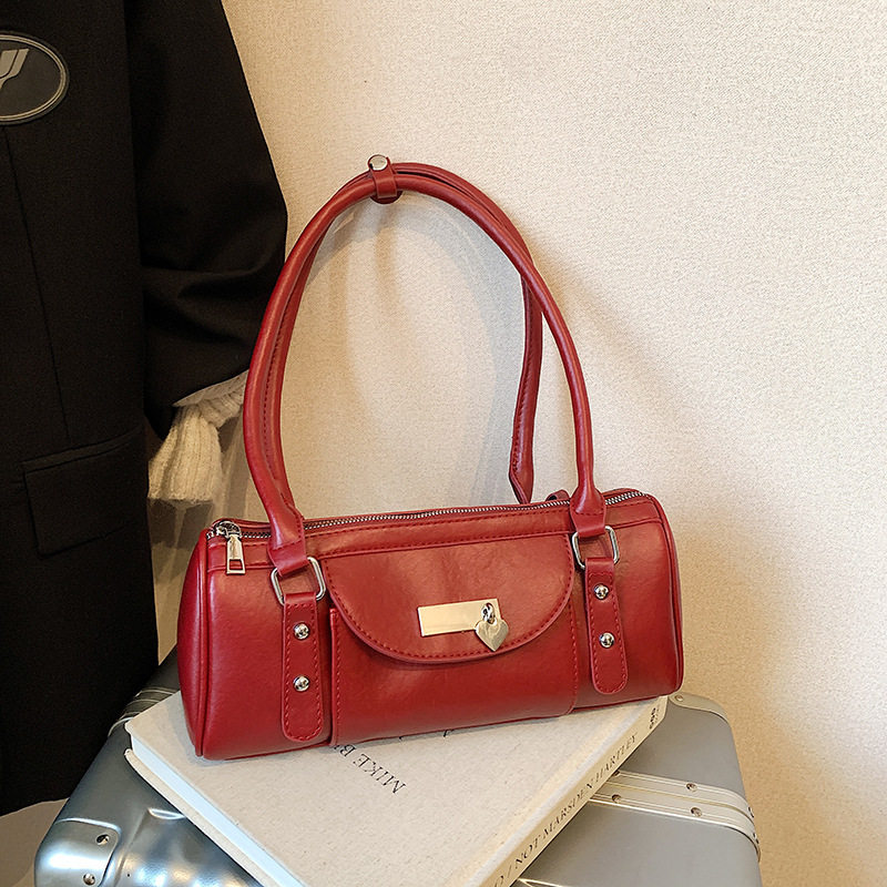 高级感通勤小众单肩腋下包2026新款时尚女士手提法棍包外出小拎包,箱包皮具/热销女包/男包,腋下包,淘宝优惠券,粉丝福利购,淘宝优惠卷