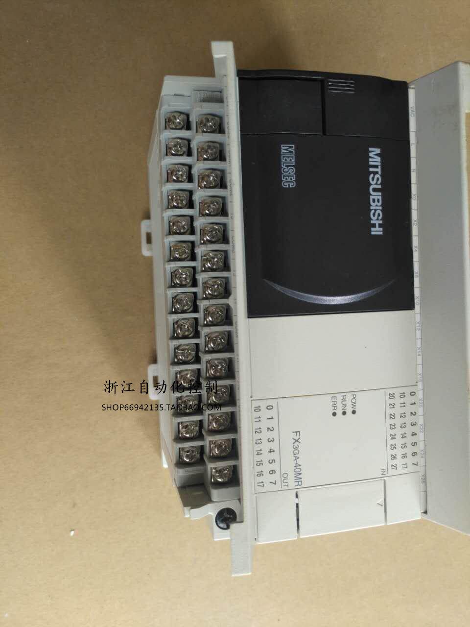 三菱plc fx3ga-40mr-cm 9成新 图片议价 询价